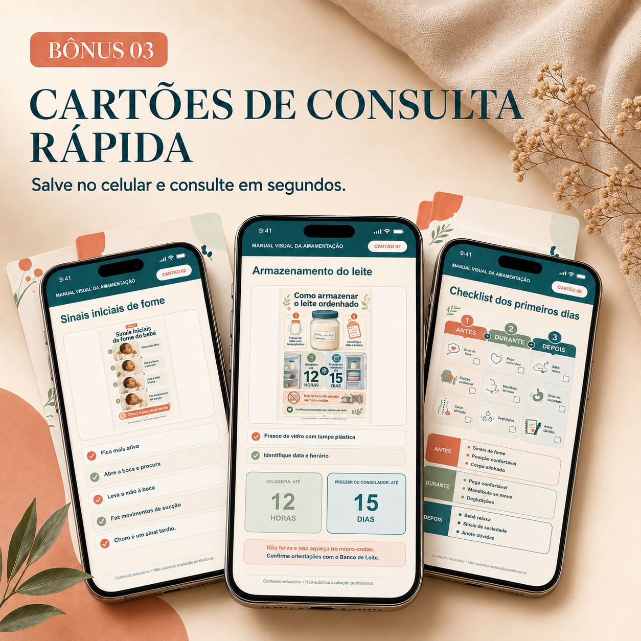 Cartões de Consulta Rápida